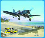 F4U-1 "Jolly Rogers" Corsair Mouse Pad